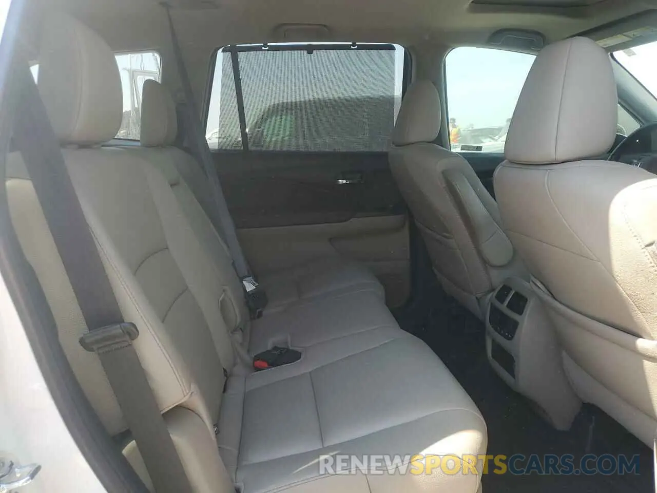 11 fotografías del automóvil dañado 5FNYF5H59MB028529 HONDA PILOT 2021