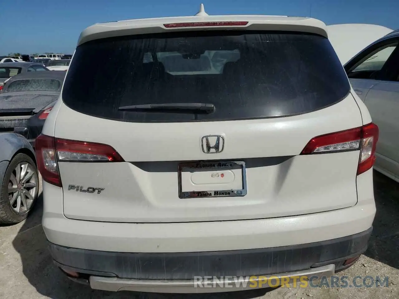 6 fotografías del automóvil dañado 5FNYF5H59MB028529 HONDA PILOT 2021