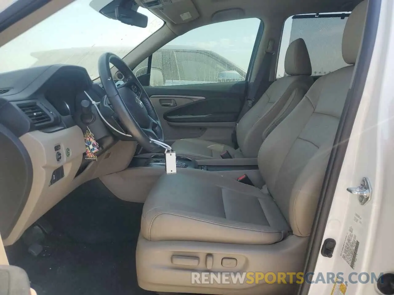 7 fotografías del automóvil dañado 5FNYF5H59MB028529 HONDA PILOT 2021