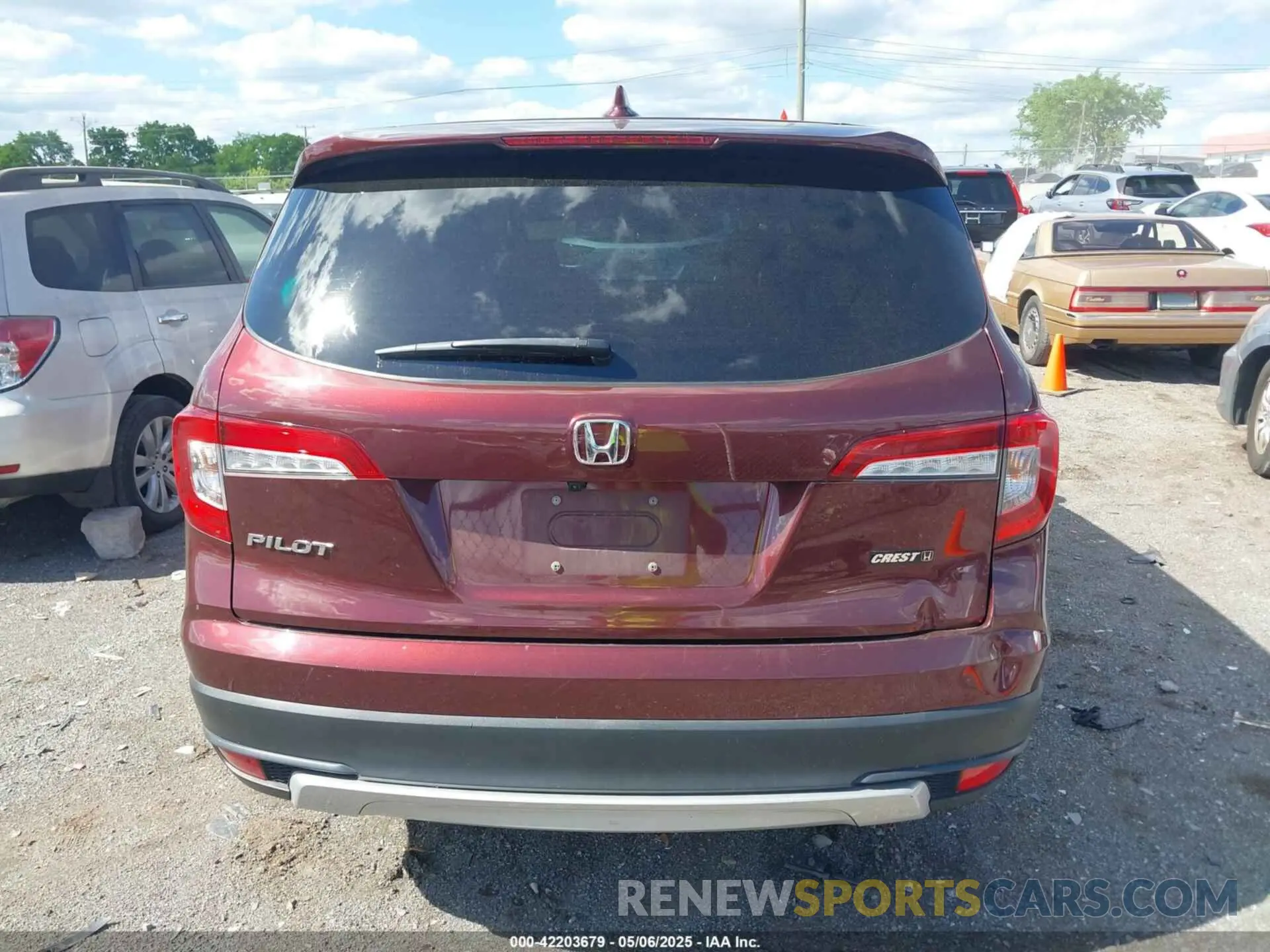 16 fotografías del automóvil dañado 5FNYF5H5XMB042472 HONDA PILOT 2021