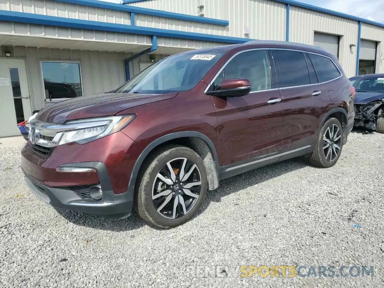 1 fotografías del automóvil dañado 5FNYF5H62MB020765 HONDA PILOT 2021