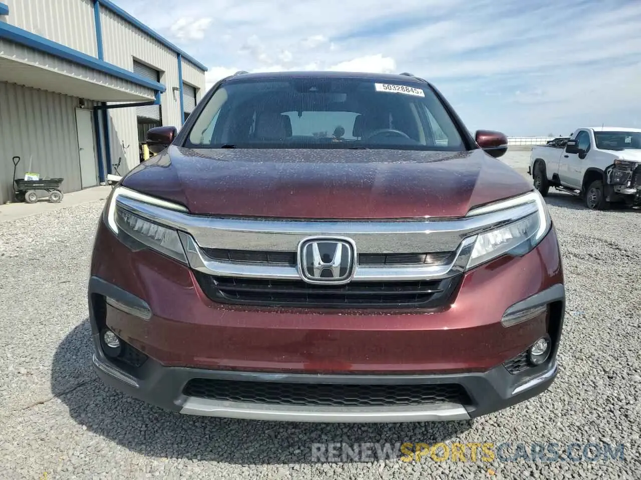 5 fotografías del automóvil dañado 5FNYF5H62MB020765 HONDA PILOT 2021