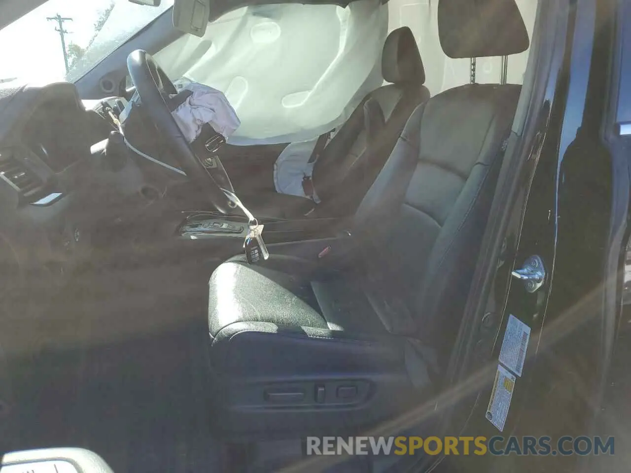 7 fotografías del automóvil dañado 5FNYF5H62MB039932 HONDA PILOT 2021