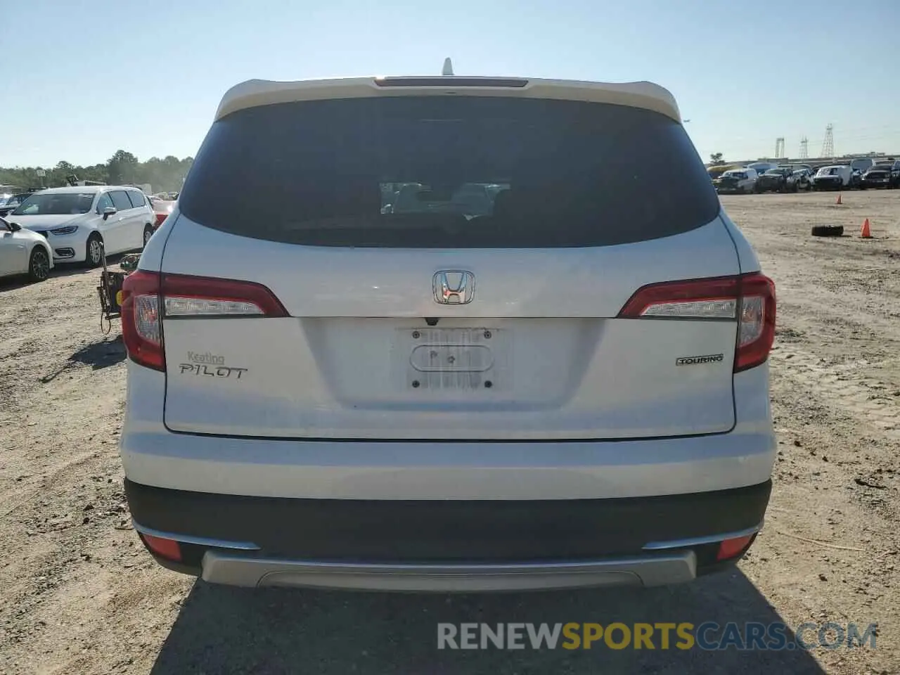 6 fotografías del automóvil dañado 5FNYF5H63MB027322 HONDA PILOT 2021