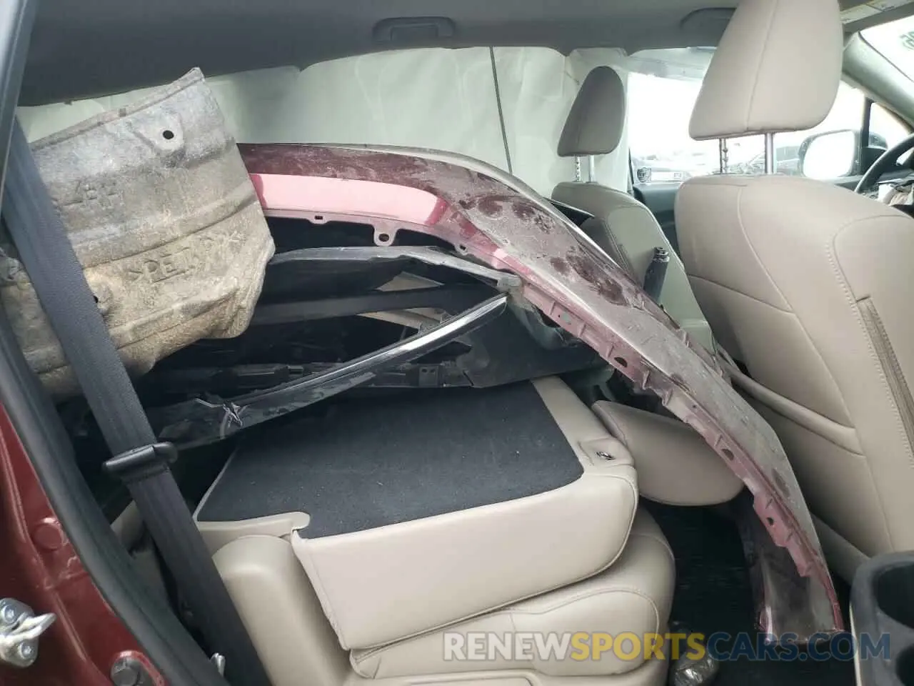 10 fotografías del automóvil dañado 5FNYF5H65MB008707 HONDA PILOT 2021
