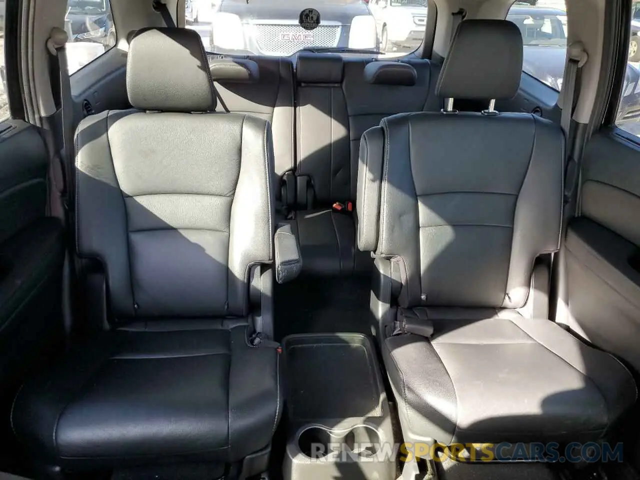 10 fotografías del automóvil dañado 5FNYF5H67MB017344 HONDA PILOT 2021