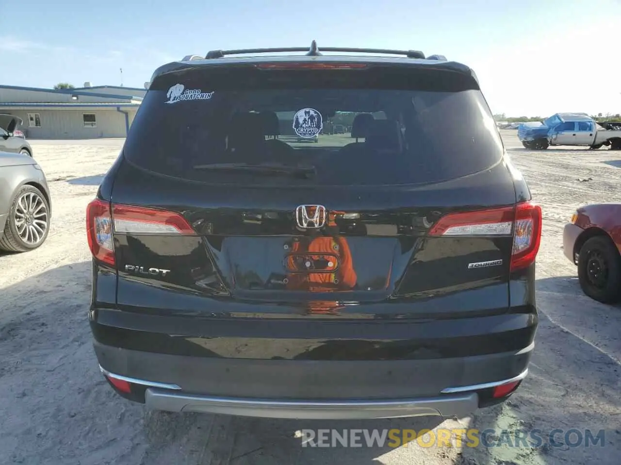 6 fotografías del automóvil dañado 5FNYF5H67MB017344 HONDA PILOT 2021