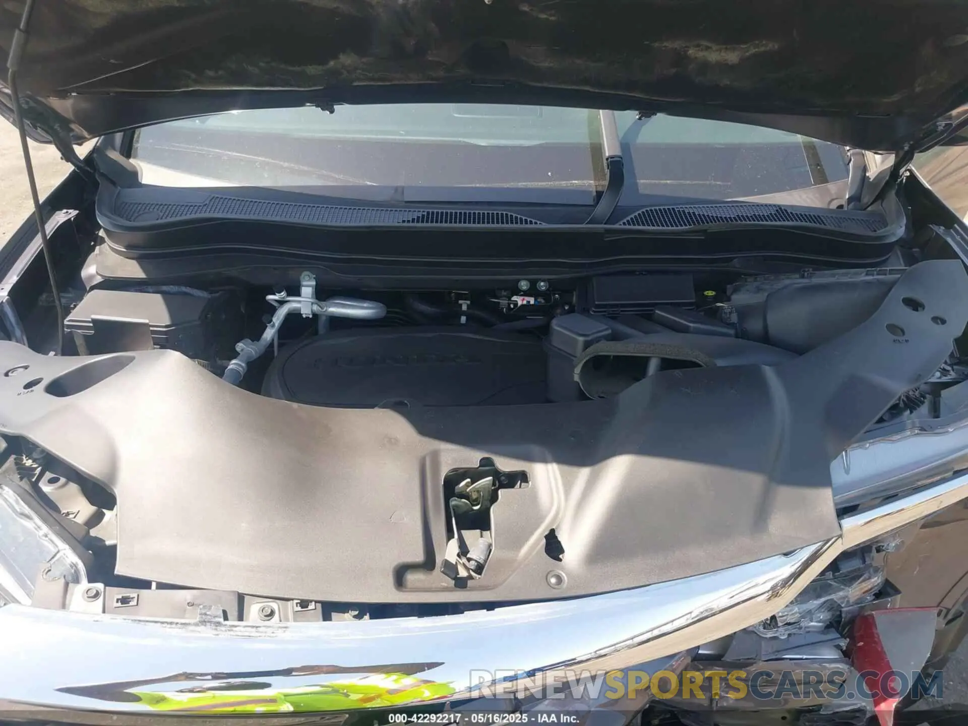 10 fotografías del automóvil dañado 5FNYF5H6XMB035630 HONDA PILOT 2021