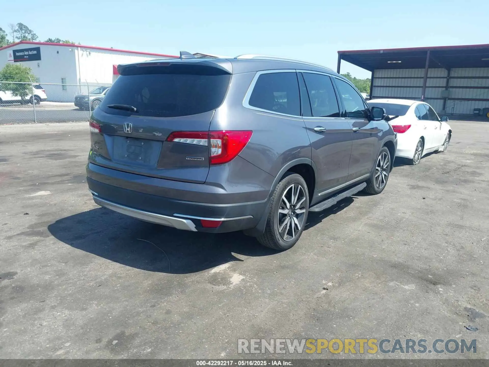 4 fotografías del automóvil dañado 5FNYF5H6XMB035630 HONDA PILOT 2021