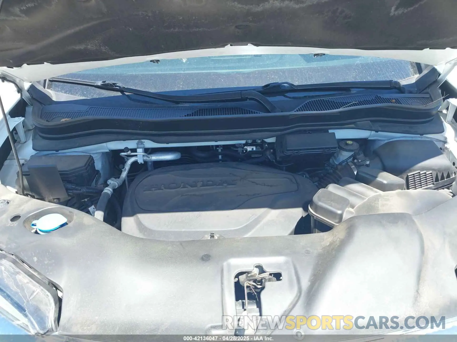 10 fotografías del automóvil dañado 5FNYF5H98MB073807 HONDA PILOT 2021