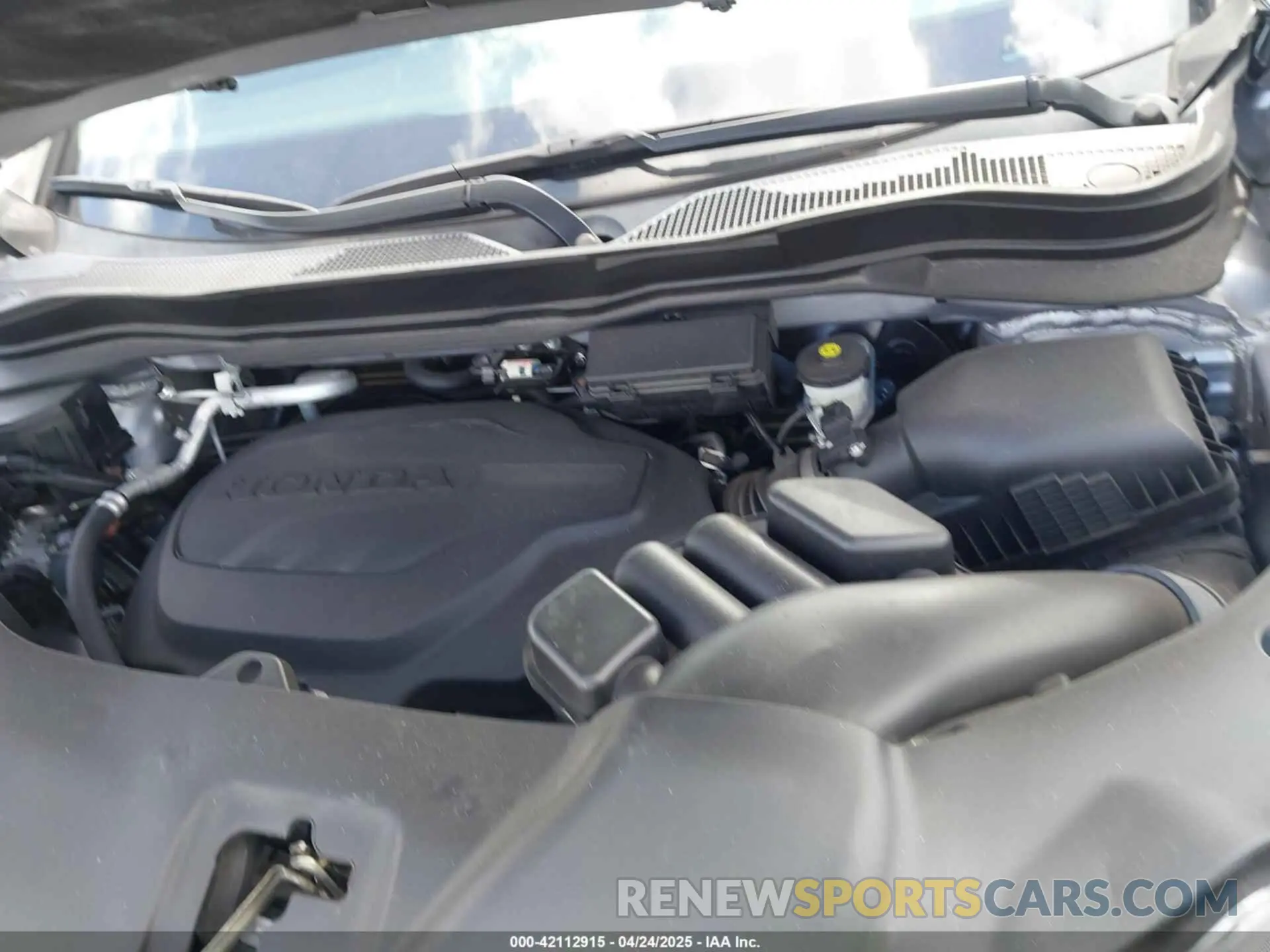 10 fotografías del automóvil dañado 5FNYF5H99MB041638 HONDA PILOT 2021