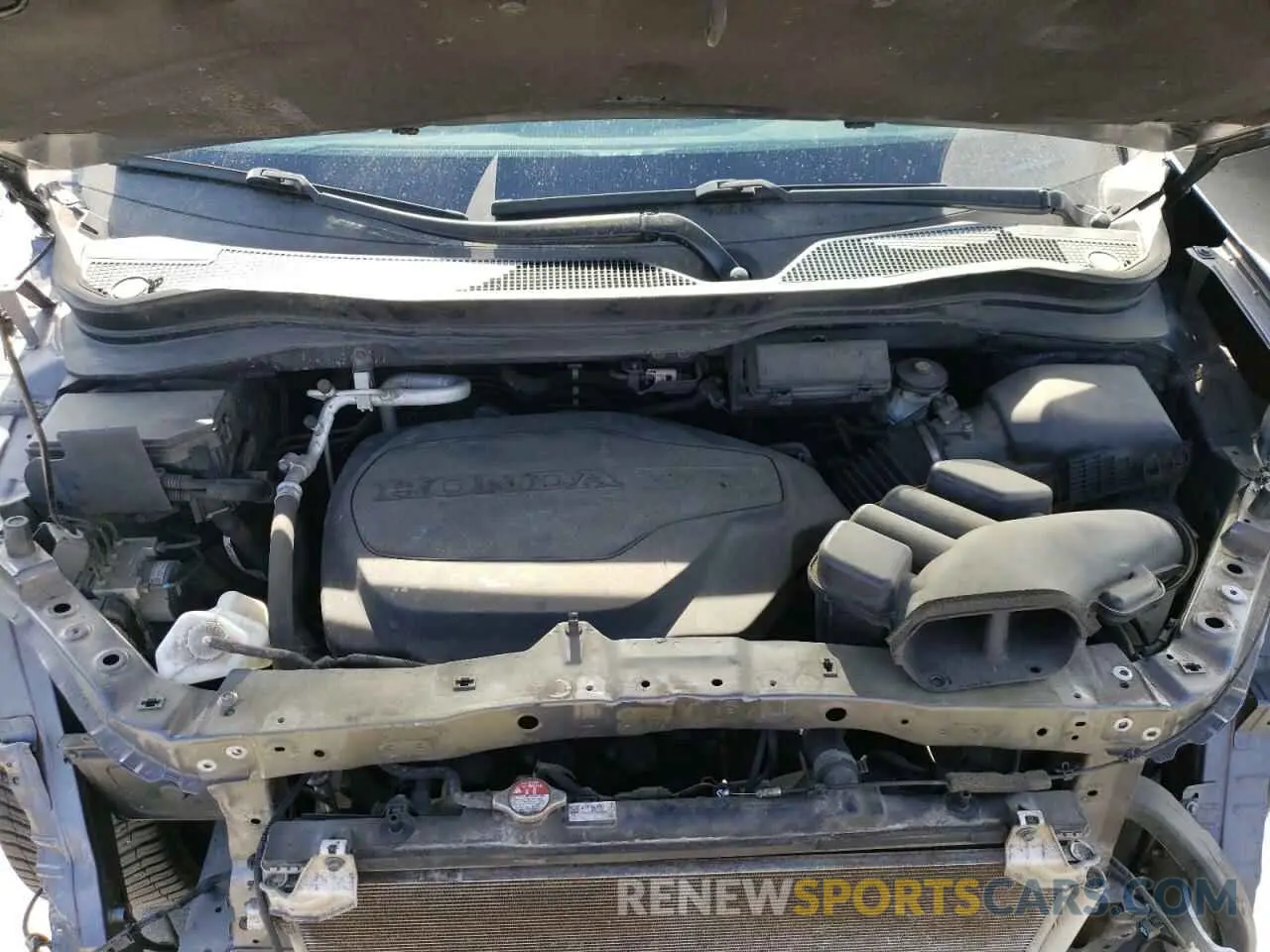 12 fotografías del automóvil dañado 5FNYF6H01MB030690 HONDA PILOT 2021