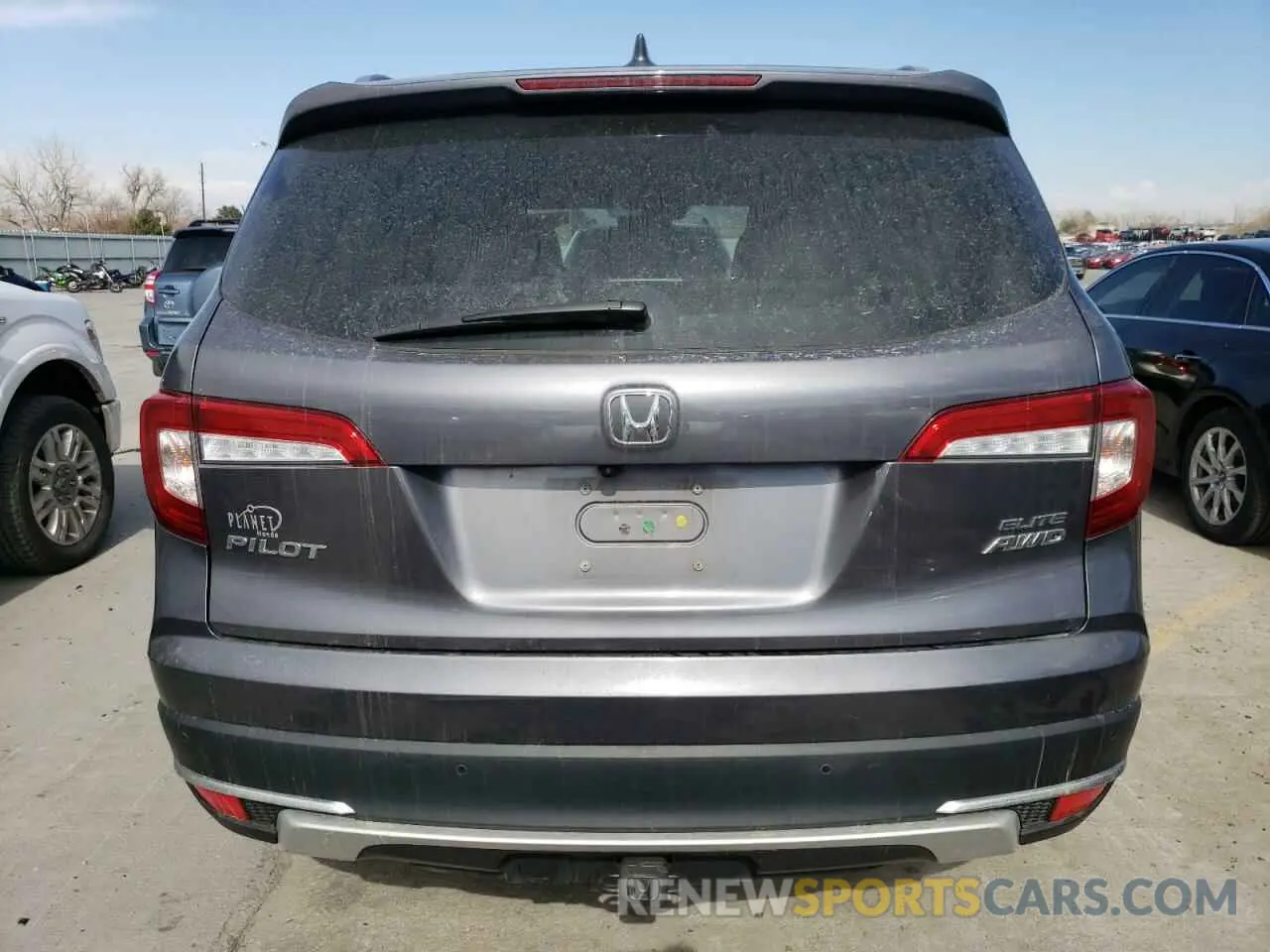 6 fotografías del automóvil dañado 5FNYF6H01MB030690 HONDA PILOT 2021