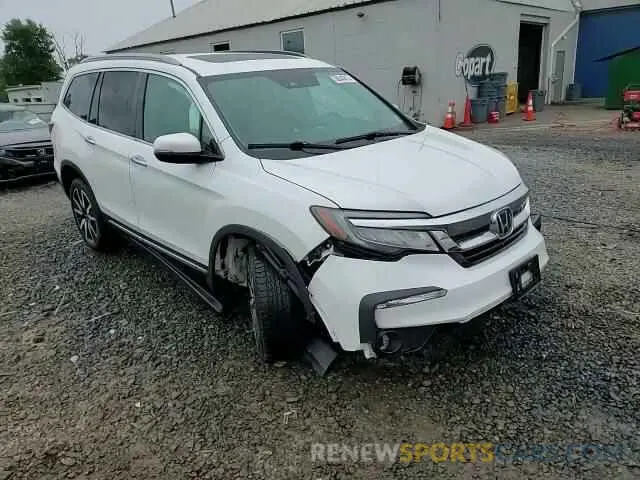 15 fotografías del automóvil dañado 5FNYF6H01MB057789 HONDA PILOT 2021