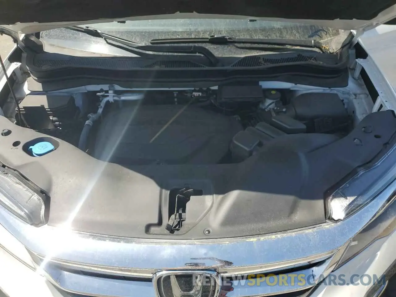 12 fotografías del automóvil dañado 5FNYF6H02MB070597 HONDA PILOT 2021