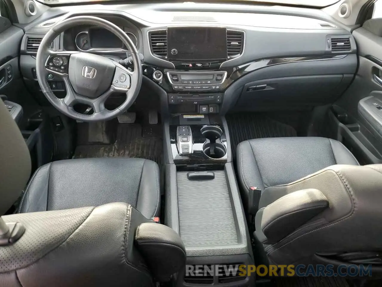 8 fotografías del automóvil dañado 5FNYF6H04MB035043 HONDA PILOT 2021
