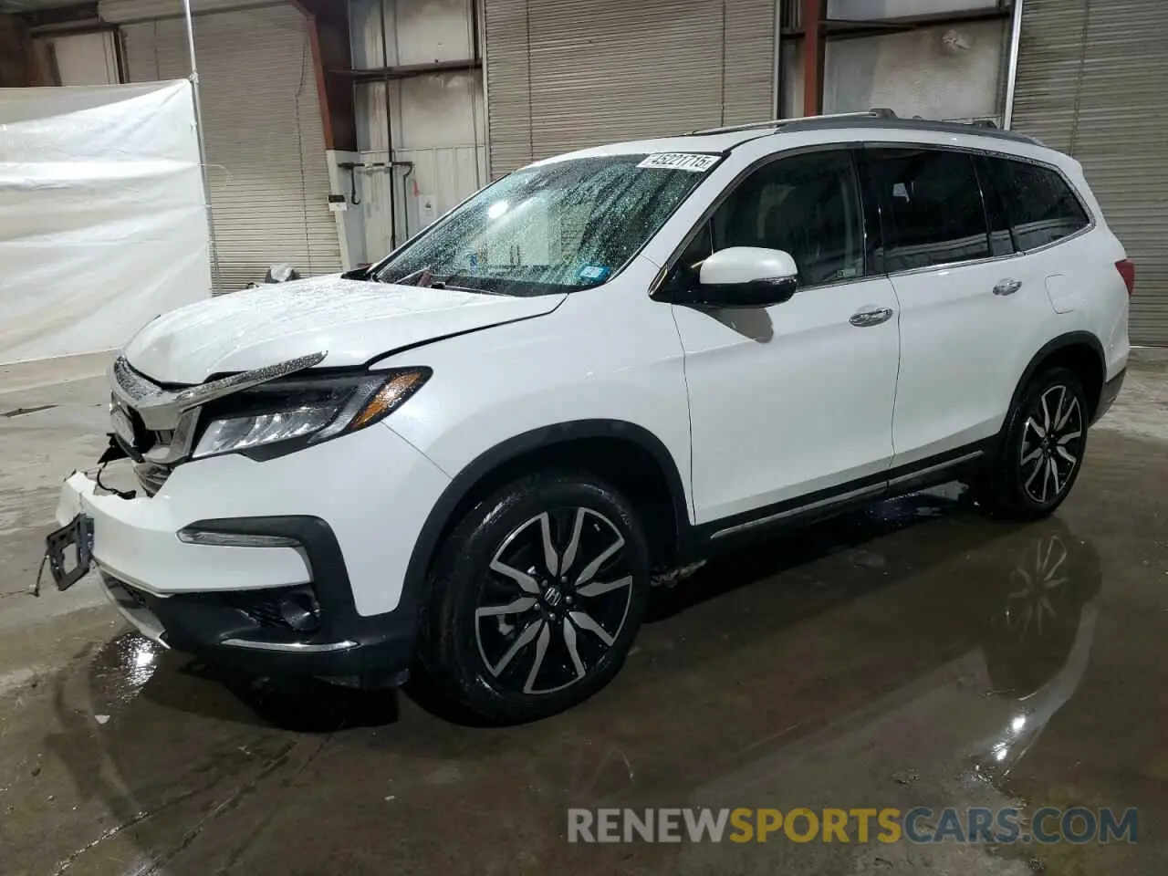 1 fotografías del automóvil dañado 5FNYF6H06MB045864 HONDA PILOT 2021