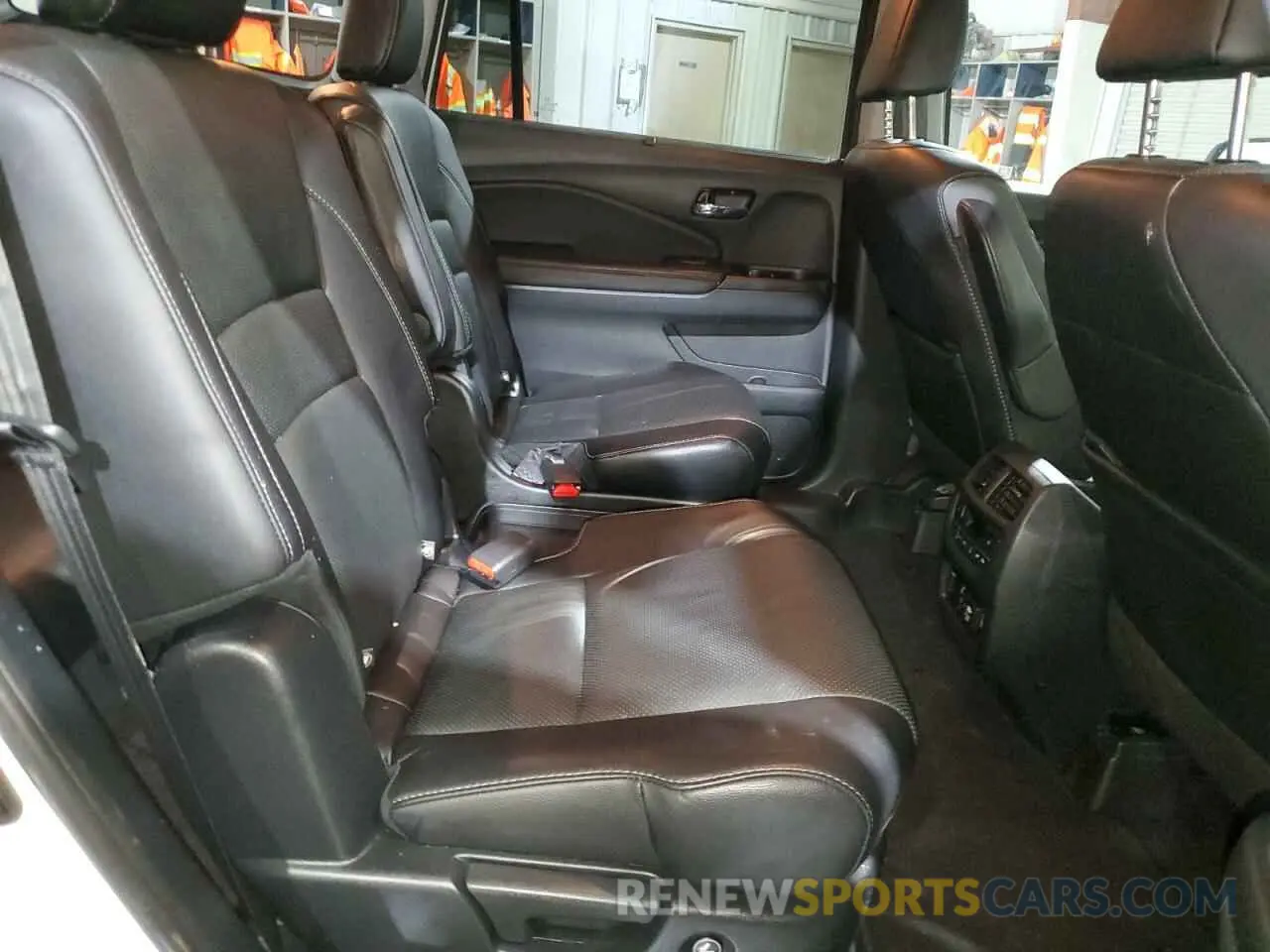 11 fotografías del automóvil dañado 5FNYF6H06MB045864 HONDA PILOT 2021