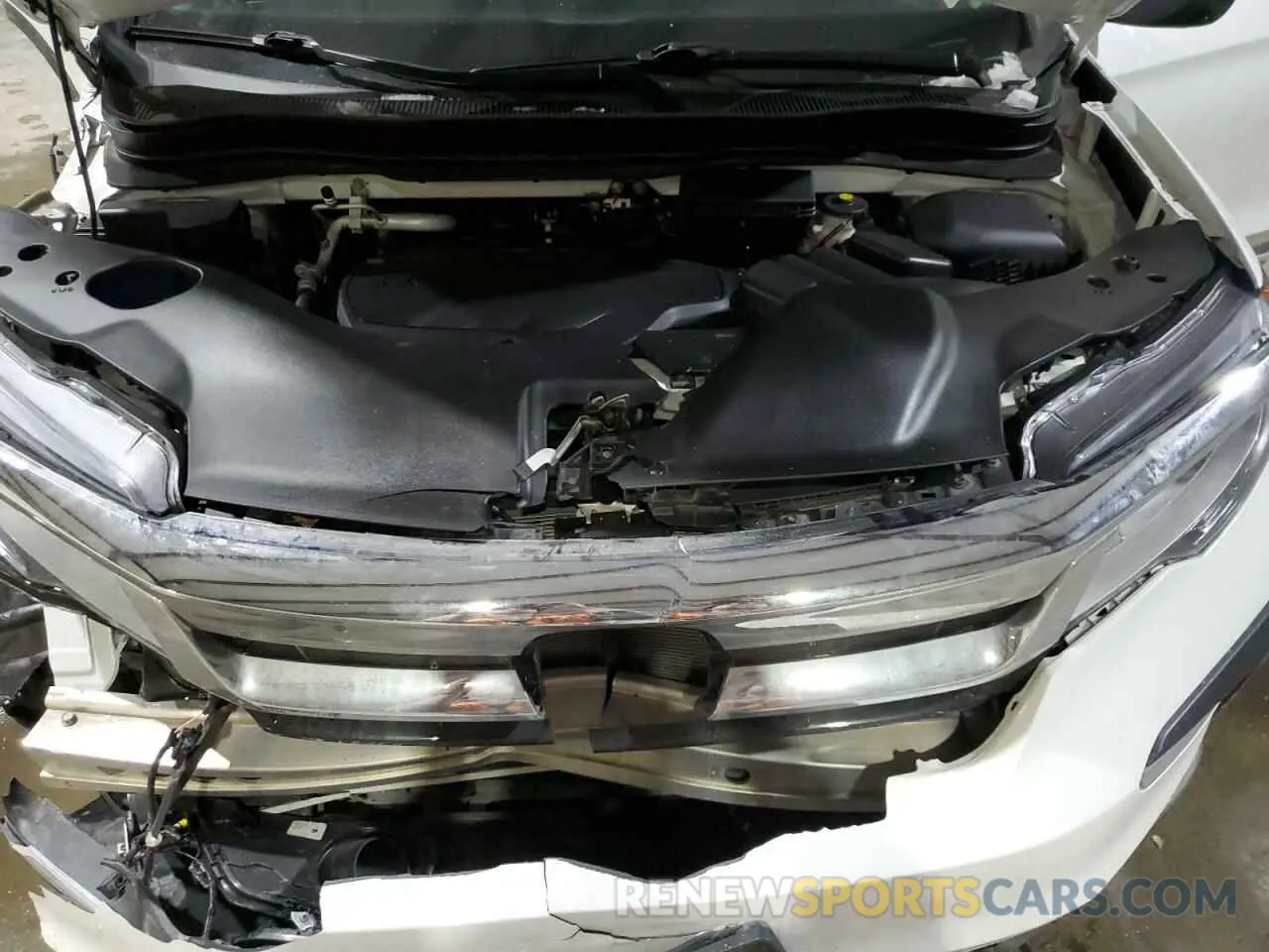 12 fotografías del automóvil dañado 5FNYF6H06MB045864 HONDA PILOT 2021