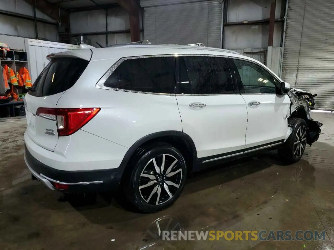 3 fotografías del automóvil dañado 5FNYF6H06MB045864 HONDA PILOT 2021