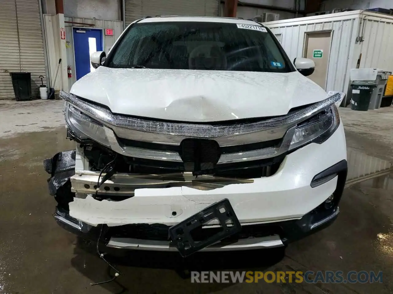 5 fotografías del automóvil dañado 5FNYF6H06MB045864 HONDA PILOT 2021