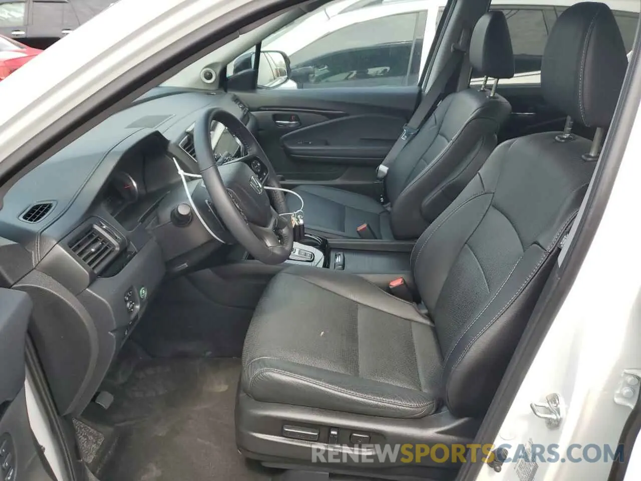 7 fotografías del automóvil dañado 5FNYF6H06MB045864 HONDA PILOT 2021