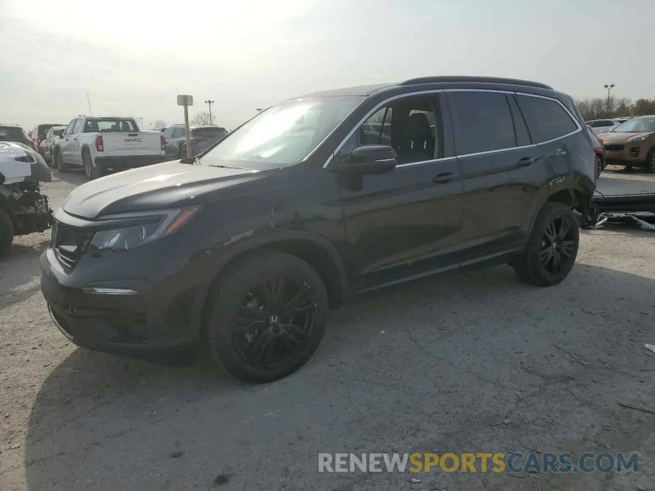 1 fotografías del automóvil dañado 5FNYF6H20MB047434 HONDA PILOT 2021
