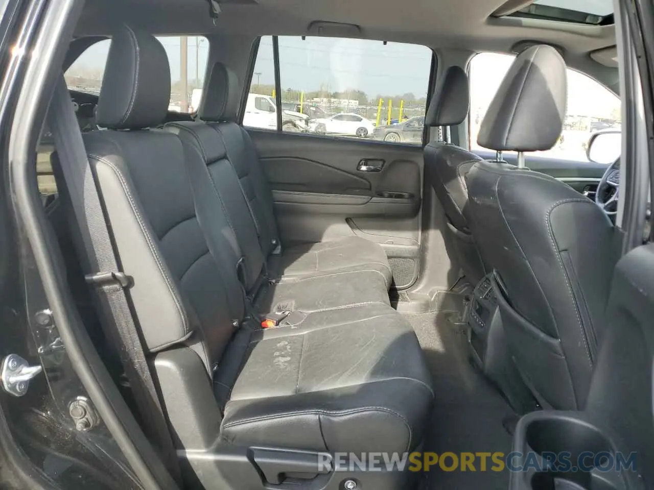 11 fotografías del automóvil dañado 5FNYF6H20MB047434 HONDA PILOT 2021