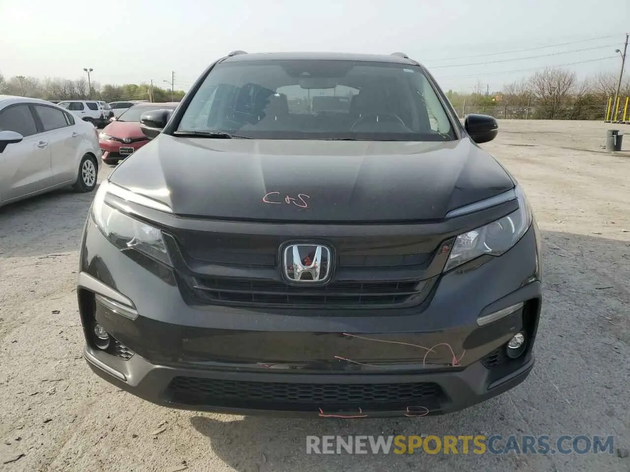 5 fotografías del automóvil dañado 5FNYF6H20MB047434 HONDA PILOT 2021
