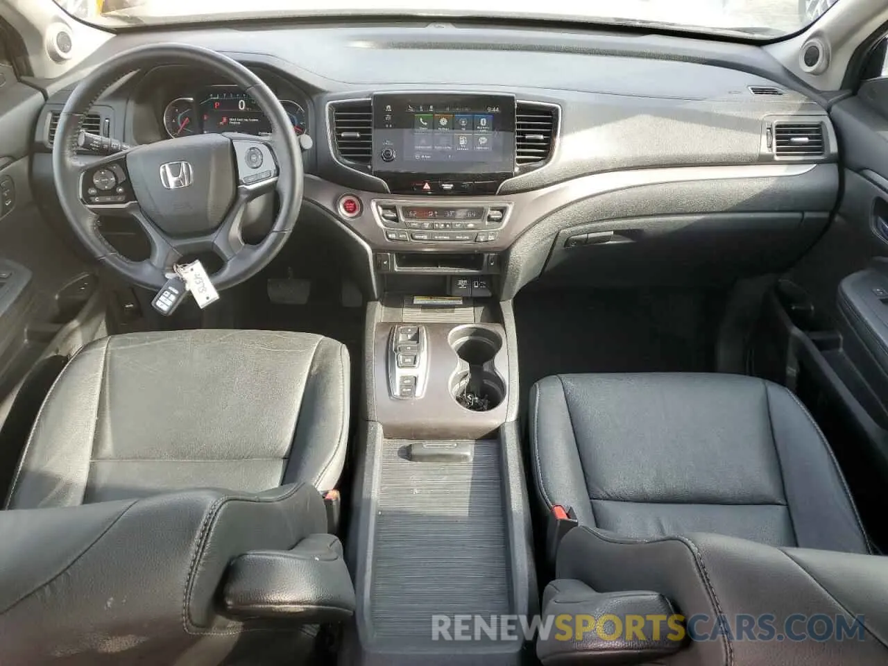 8 fotografías del automóvil dañado 5FNYF6H20MB047434 HONDA PILOT 2021