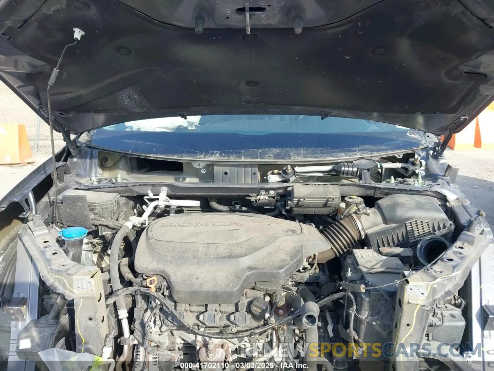 10 fotografías del automóvil dañado 5FNYF6H20MB055503 HONDA PILOT 2021