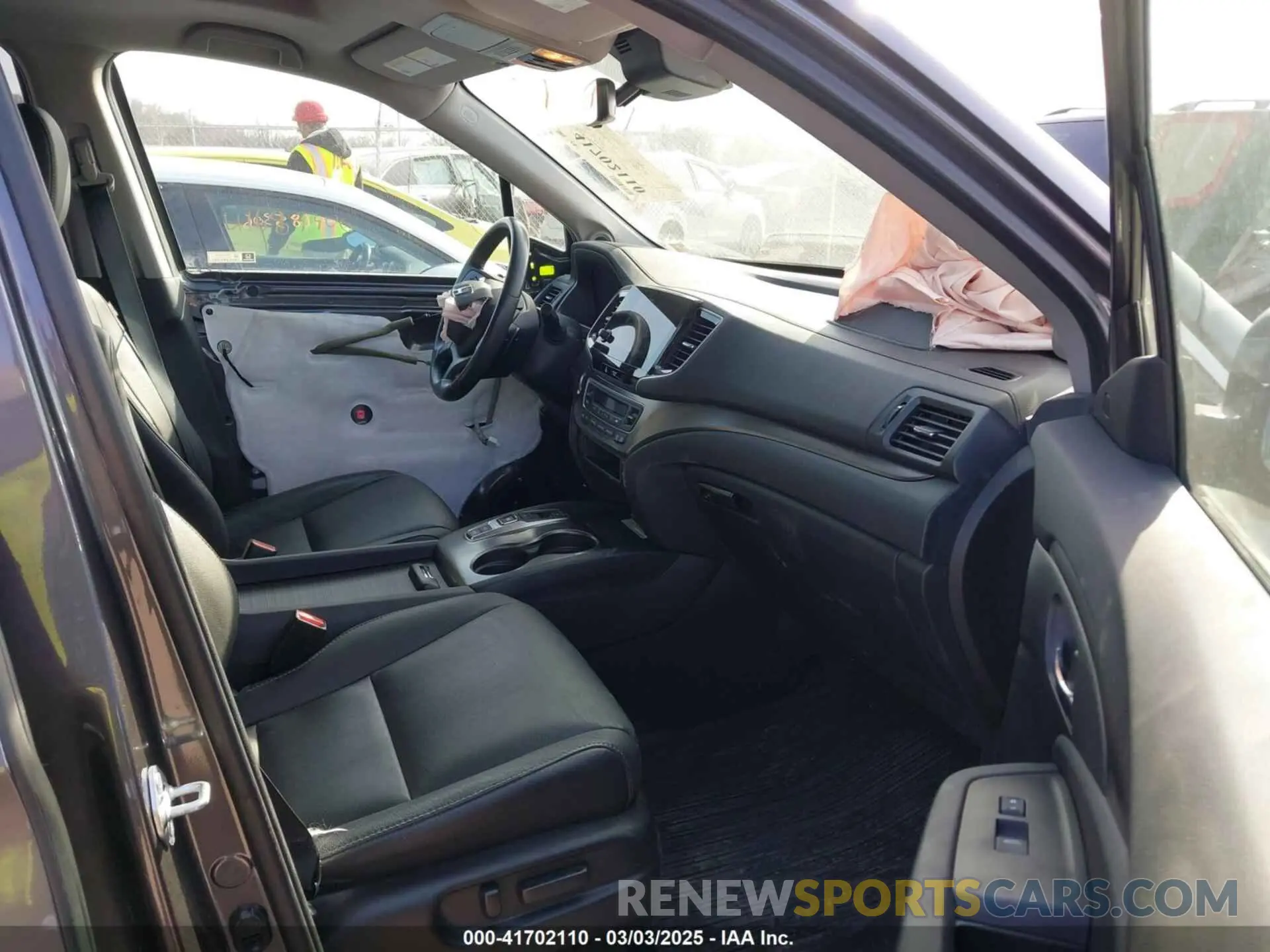 5 fotografías del automóvil dañado 5FNYF6H20MB055503 HONDA PILOT 2021