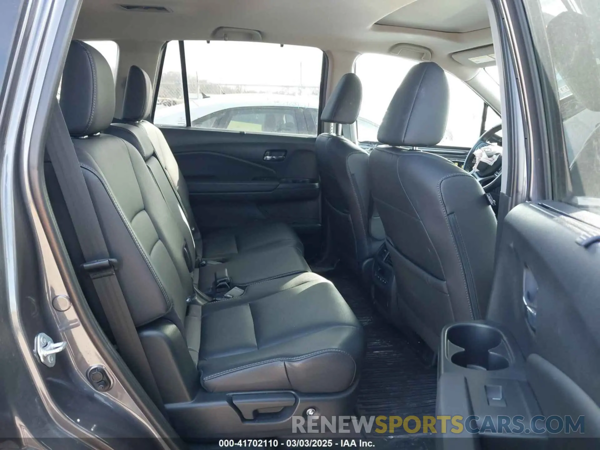 8 fotografías del automóvil dañado 5FNYF6H20MB055503 HONDA PILOT 2021