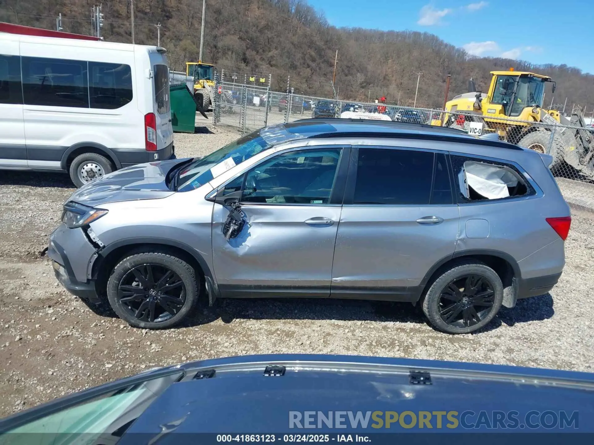 14 fotografías del automóvil dañado 5FNYF6H20MB066095 HONDA PILOT 2021
