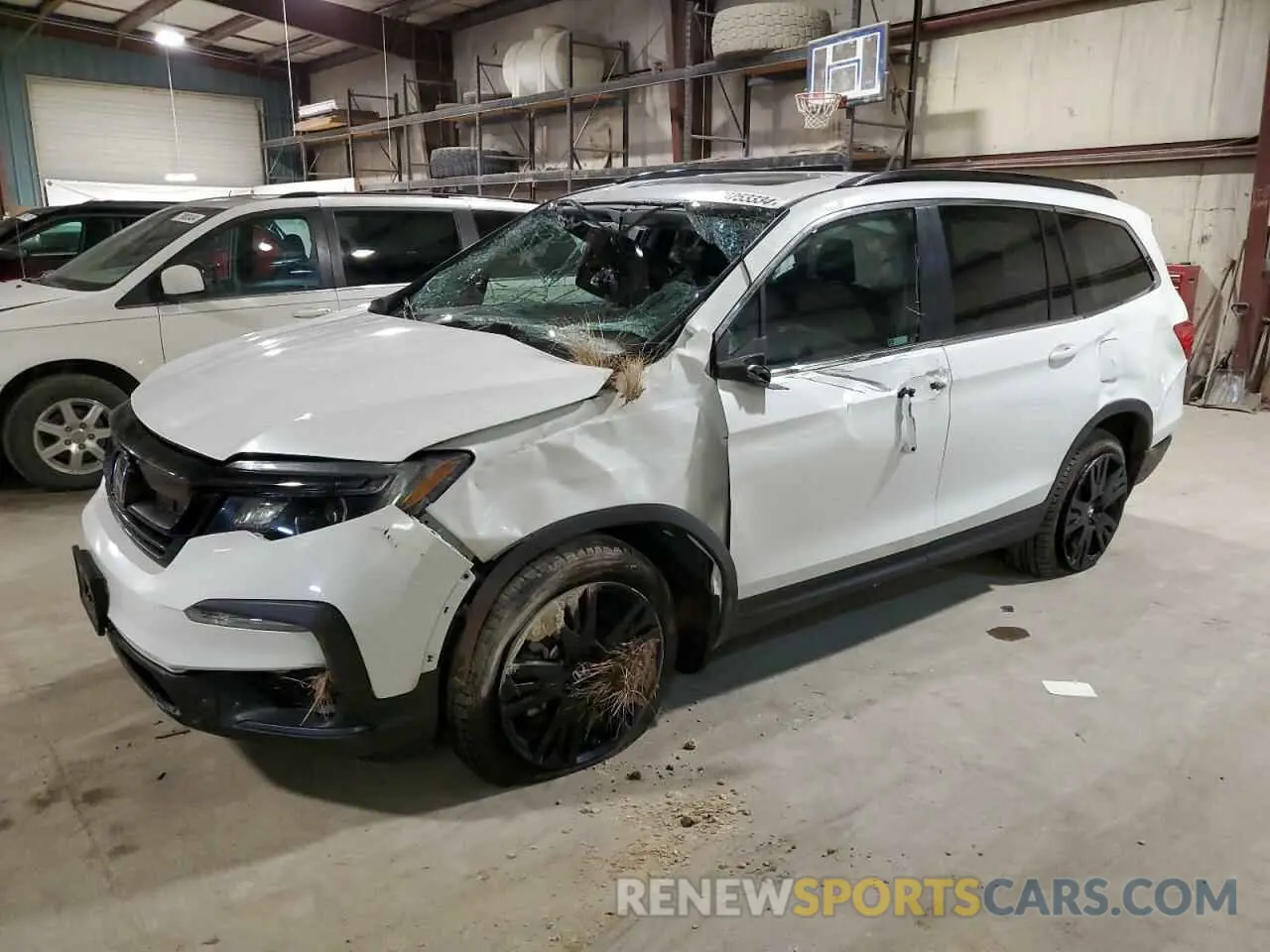 1 fotografías del automóvil dañado 5FNYF6H20MB098822 HONDA PILOT 2021