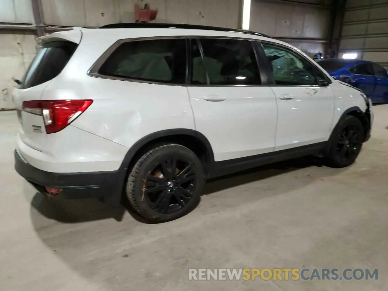3 fotografías del automóvil dañado 5FNYF6H20MB098822 HONDA PILOT 2021