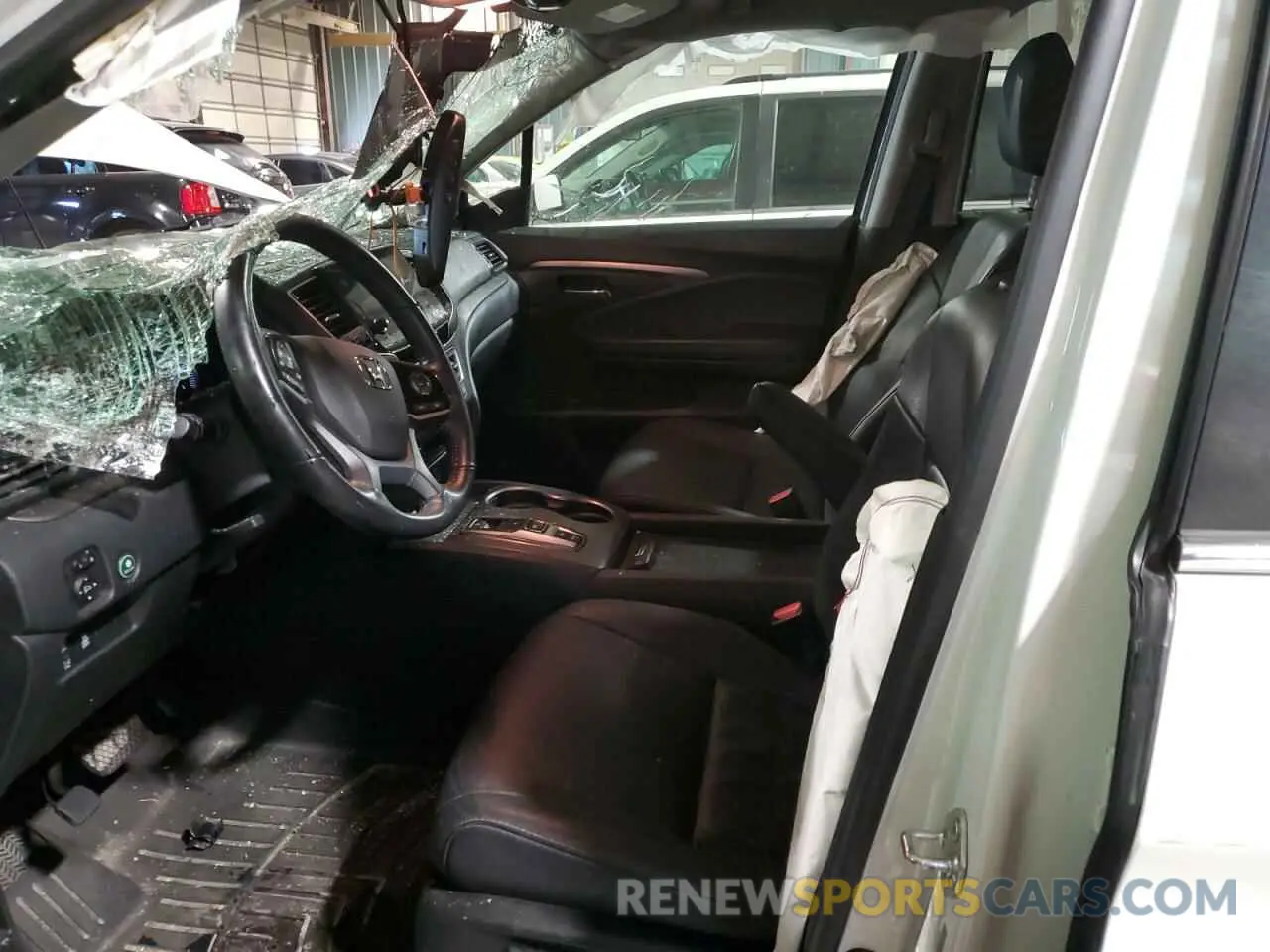 7 fotografías del automóvil dañado 5FNYF6H20MB098822 HONDA PILOT 2021