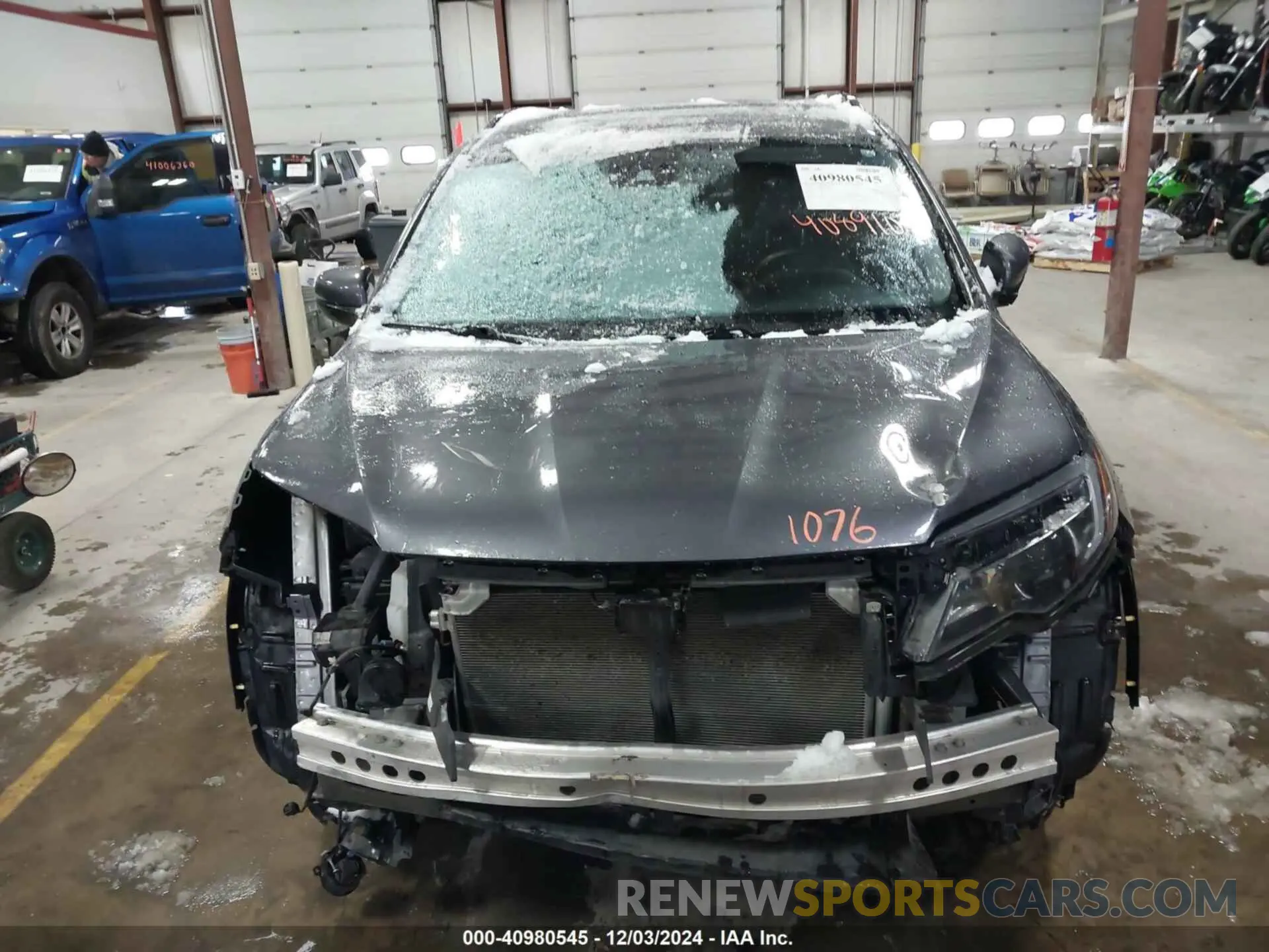 12 fotografías del automóvil dañado 5FNYF6H22MB039030 HONDA PILOT 2021
