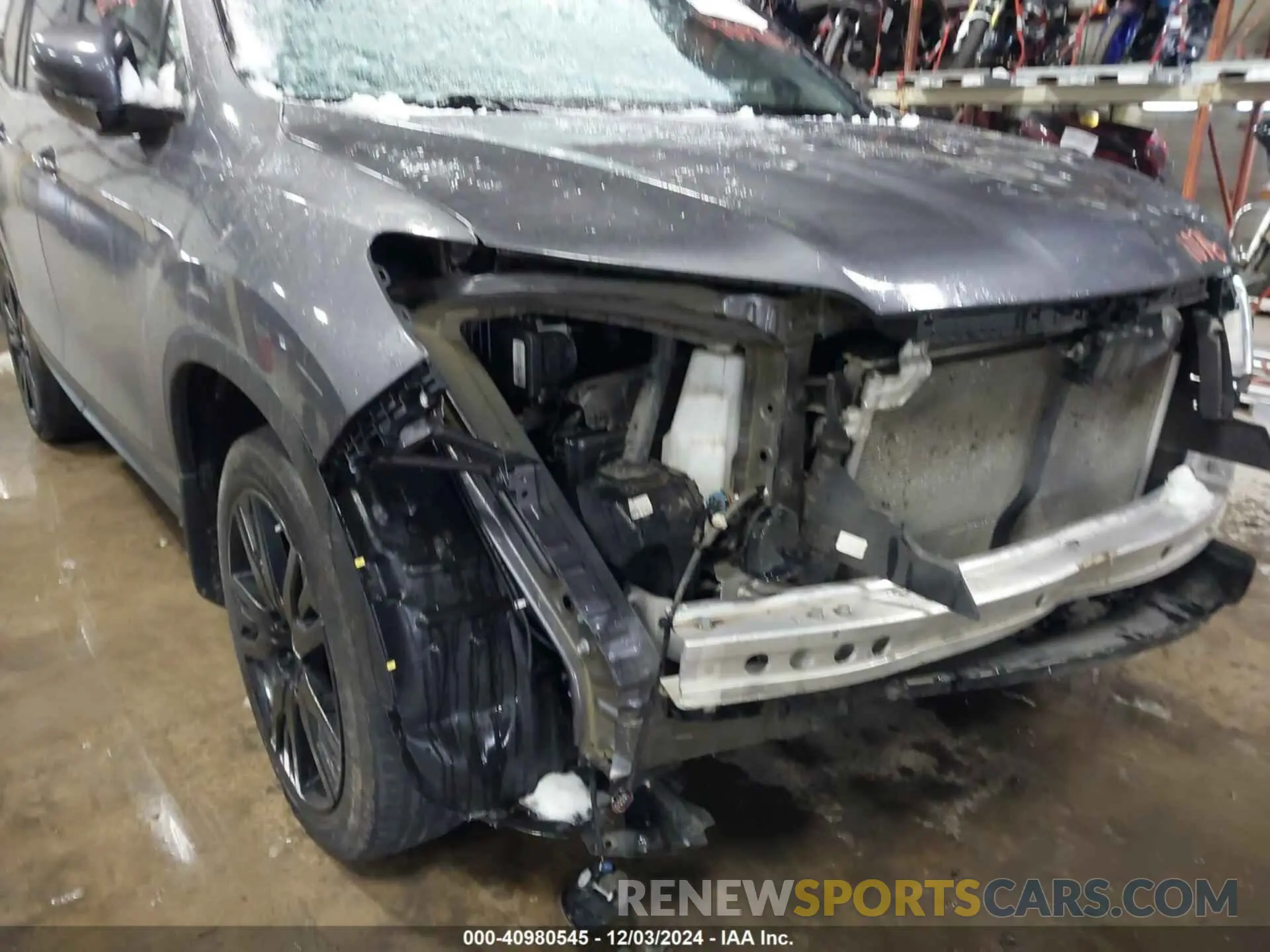 17 fotografías del automóvil dañado 5FNYF6H22MB039030 HONDA PILOT 2021
