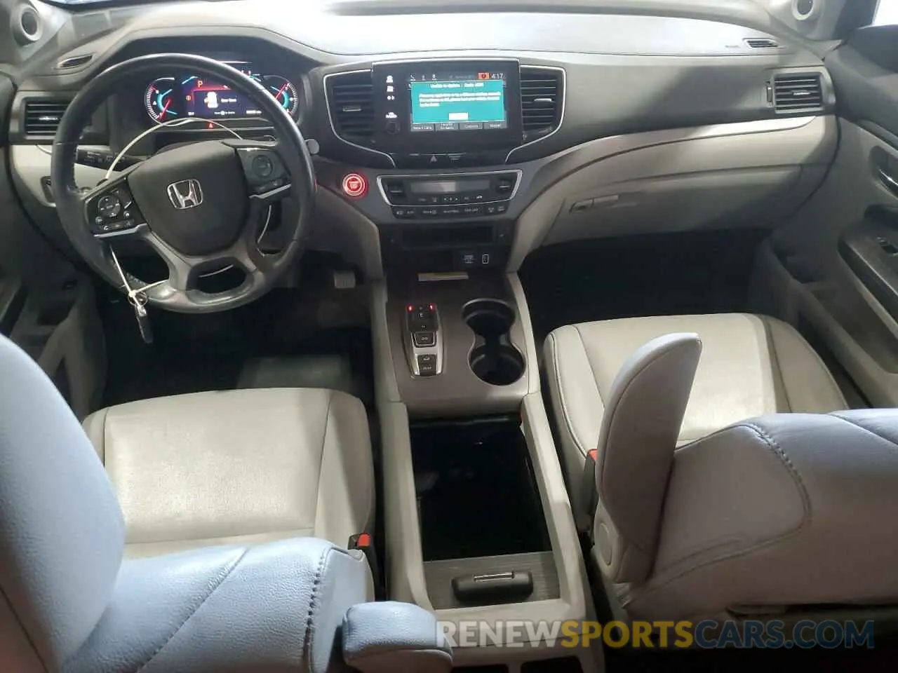 8 fotografías del automóvil dañado 5FNYF6H22MB080192 HONDA PILOT 2021