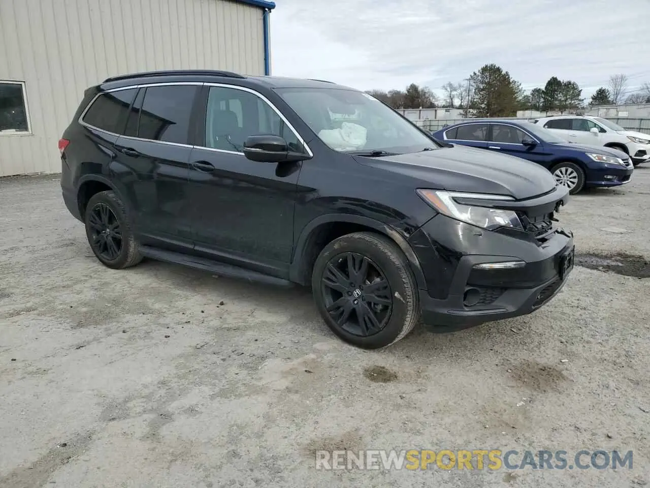 4 fotografías del automóvil dañado 5FNYF6H24MB029437 HONDA PILOT 2021