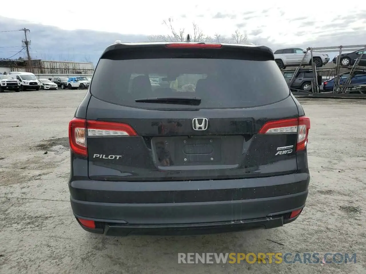 6 fotografías del automóvil dañado 5FNYF6H24MB029437 HONDA PILOT 2021