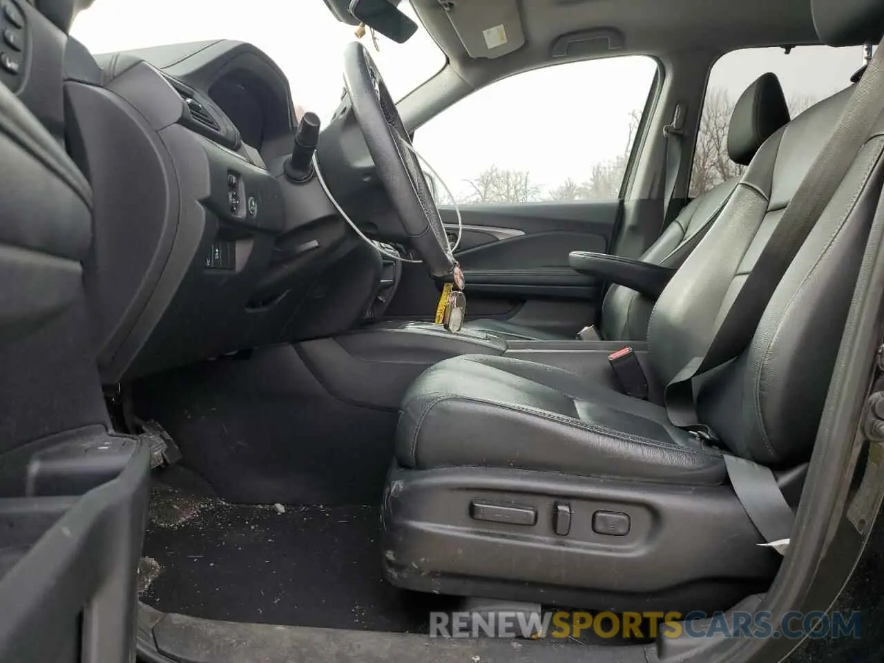 7 fotografías del automóvil dañado 5FNYF6H24MB029437 HONDA PILOT 2021