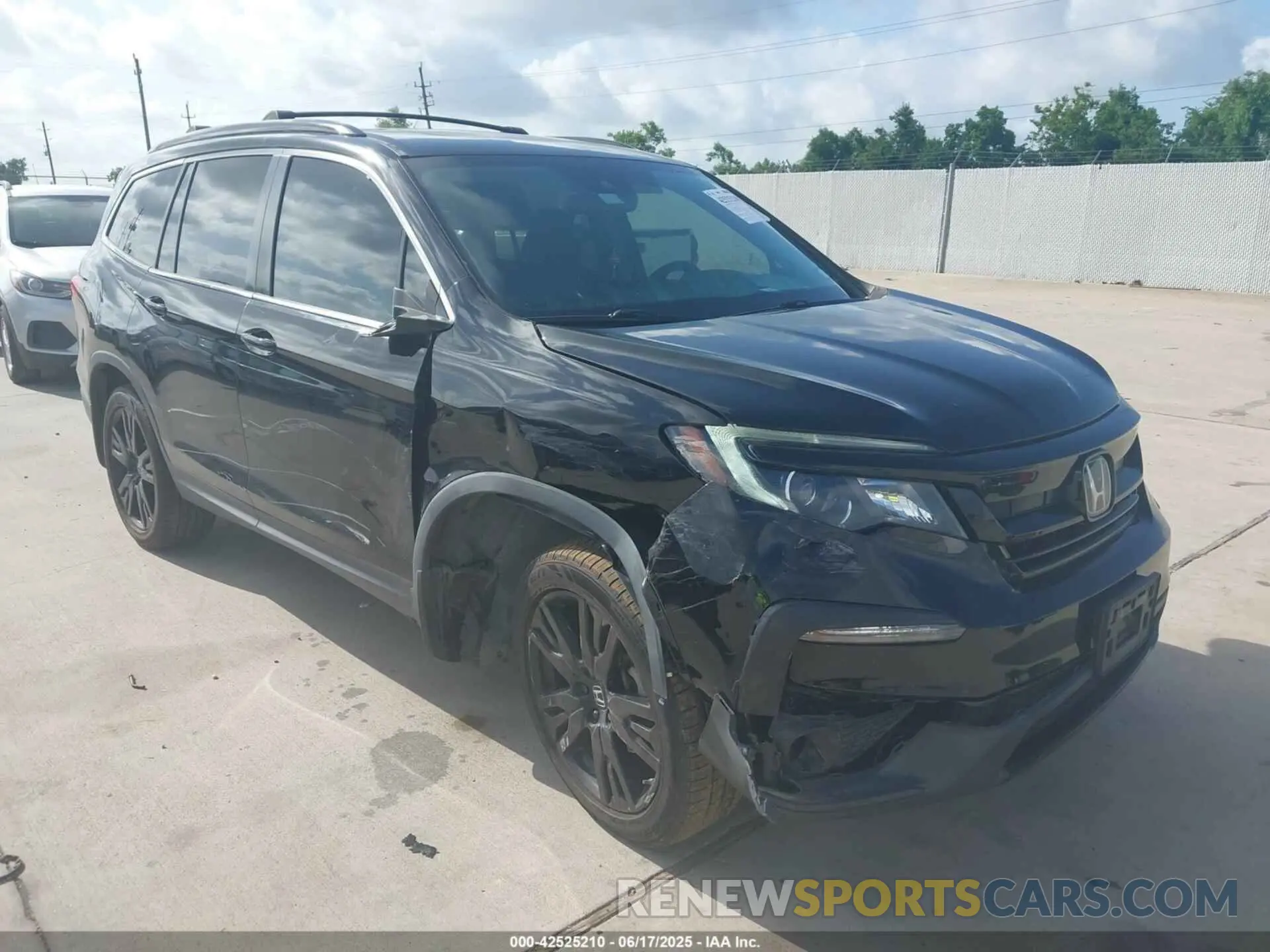 1 fotografías del automóvil dañado 5FNYF6H25MB042875 HONDA PILOT 2021