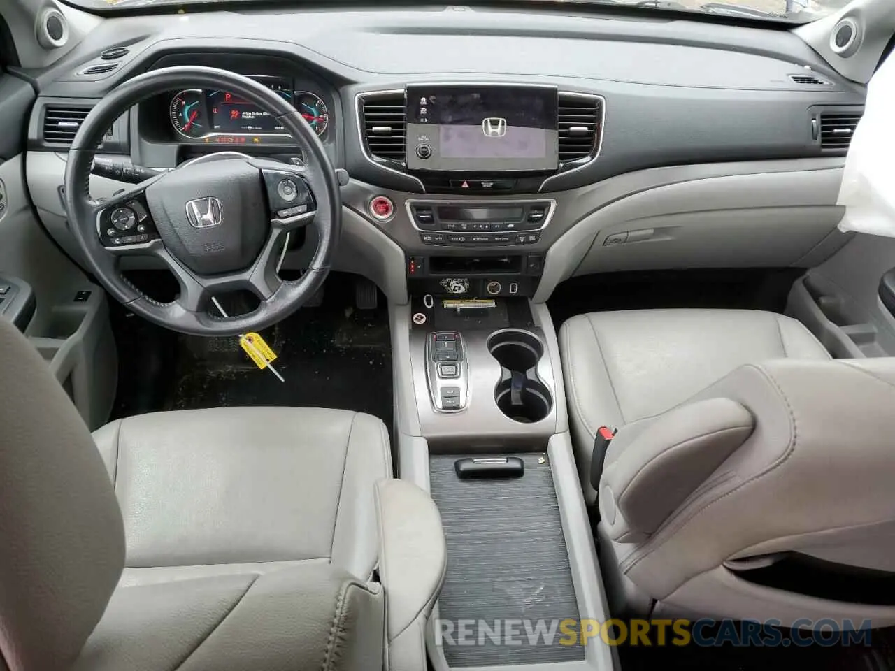 8 fotografías del automóvil dañado 5FNYF6H25MB083023 HONDA PILOT 2021