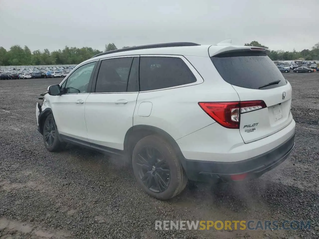 2 fotografías del automóvil dañado 5FNYF6H26MB098145 HONDA PILOT 2021