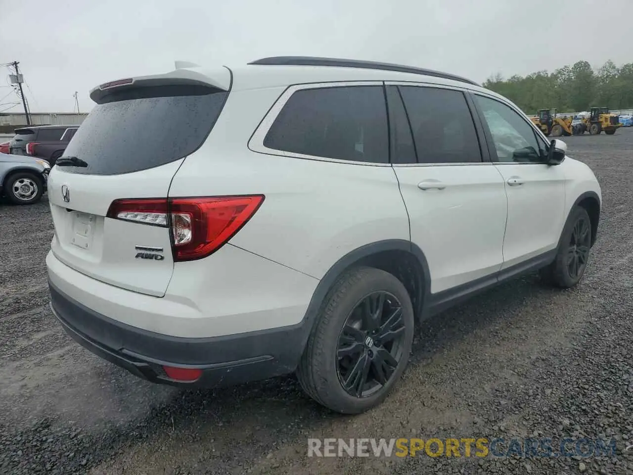 3 fotografías del automóvil dañado 5FNYF6H26MB098145 HONDA PILOT 2021
