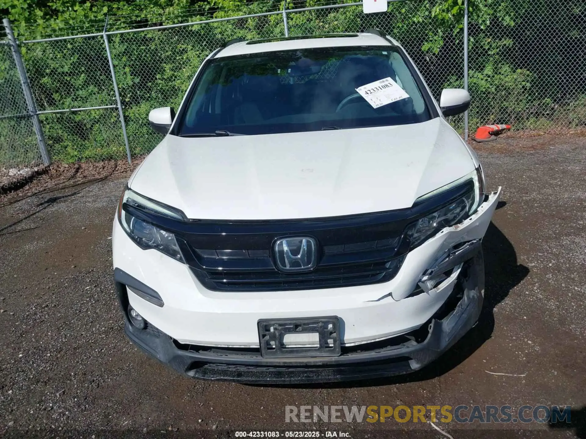 13 fotografías del automóvil dañado 5FNYF6H26MB102565 HONDA PILOT 2021