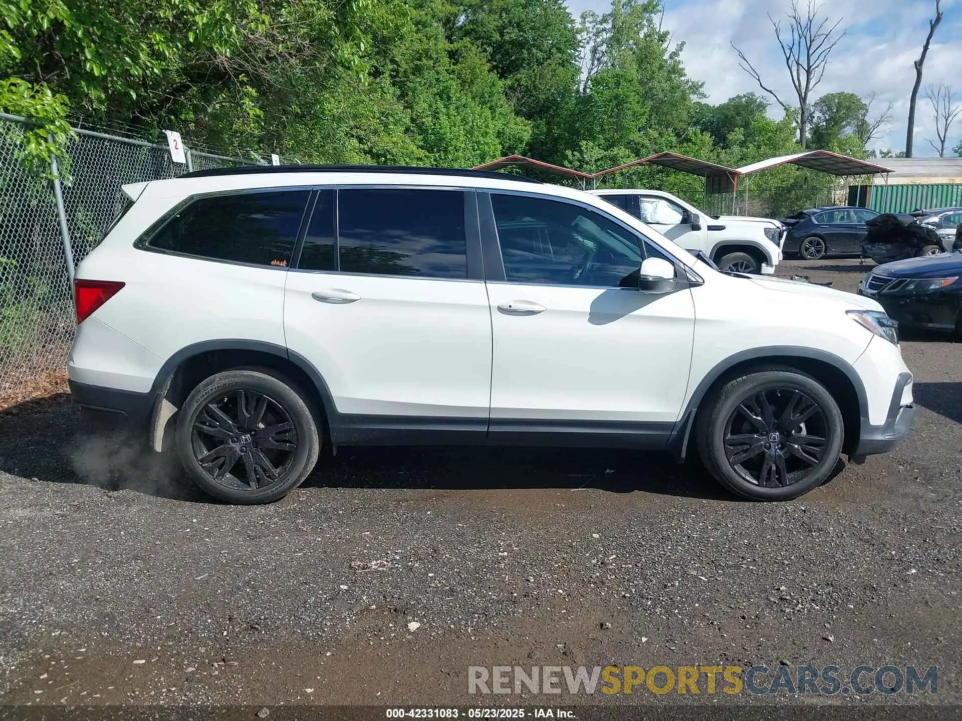 14 fotografías del automóvil dañado 5FNYF6H26MB102565 HONDA PILOT 2021
