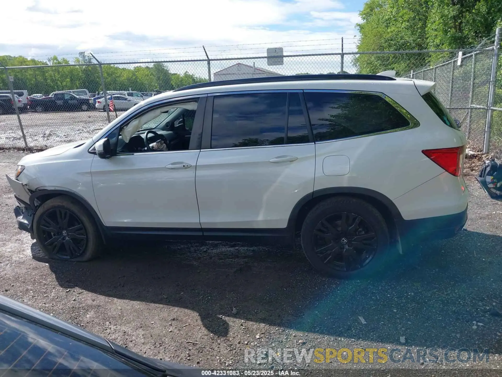 15 fotografías del automóvil dañado 5FNYF6H26MB102565 HONDA PILOT 2021